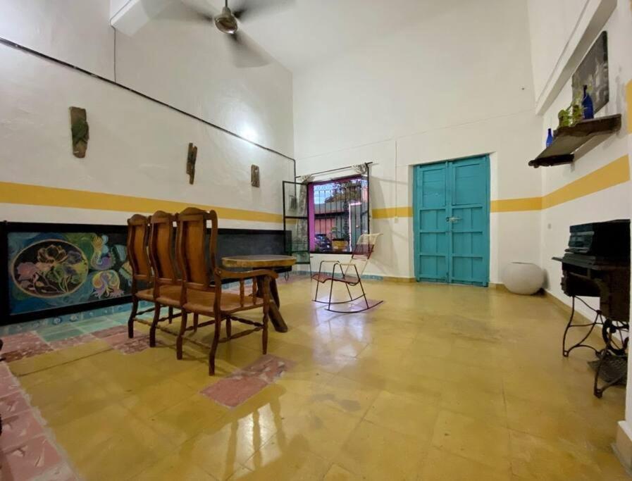 Gran Casa Colonial Equipada En El Centro De Valladolid. Villa Valladolid  Bagian luar foto
